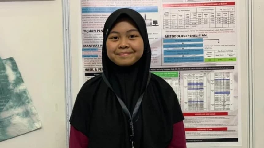 Terinspirasi Hadits, Siswi MAN 2 Tasikmalaya Teliti Sayap Lalat sebagai Antikanker