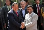Hugo Chavez Arrives in Iran