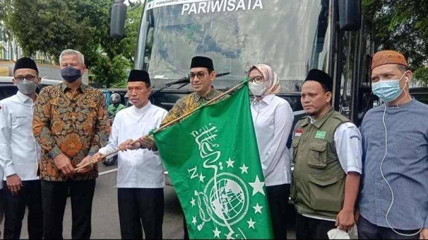 NU Care-LAZISNU Lepas 750 Peserta Mudik Gratis dari PBNU