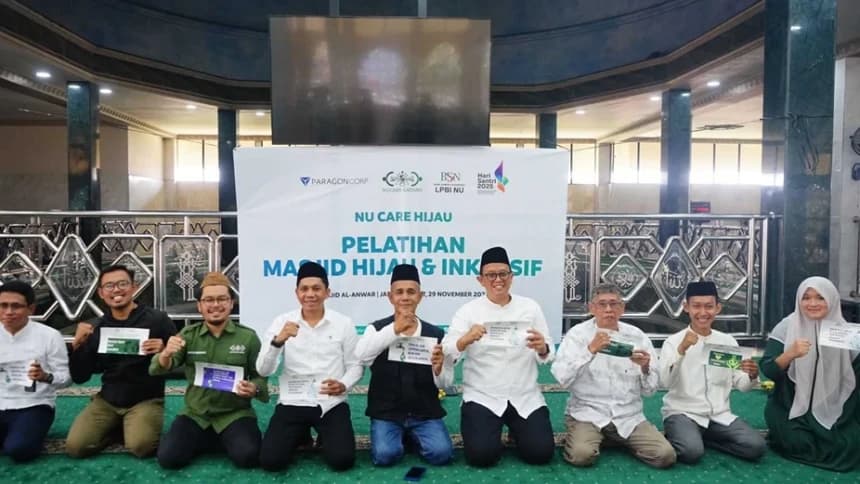 NU Care-LAZISNU Bersama BSN LPBINU Luncurkan Program Pelatihan Masjid Hijau dan Inklusif