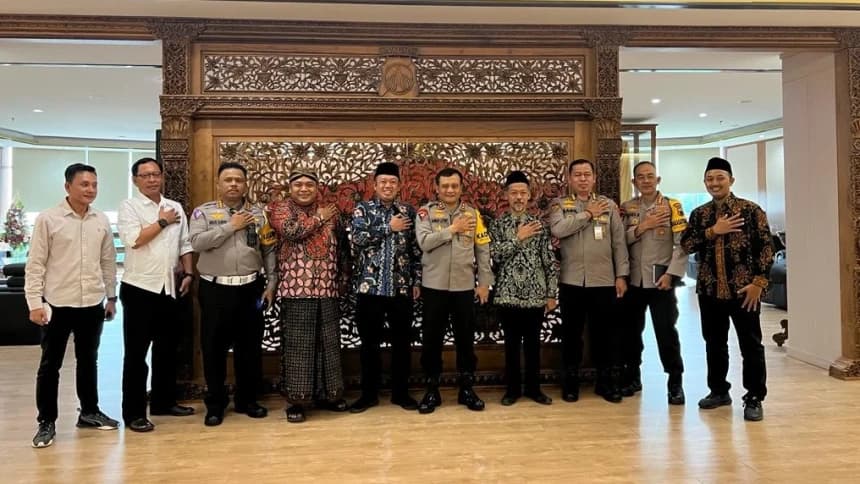 Bertemu Waketum PBNU, Kapolda Jateng Dukung Keamanan Porseni NU 2023 di Solo