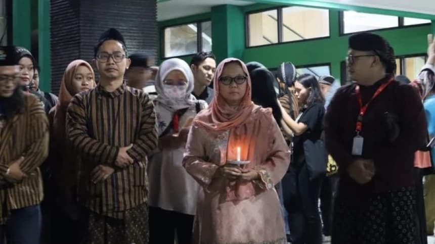 Nyala Lilin di Tunas Gusdurian 2022 Doakan Korban Kanjuruhan