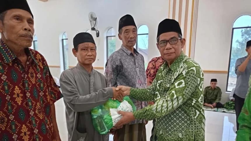 Safari Ramadhan PCNU Pringsewu Realisasikan Program Ramadhan Menggembirakan