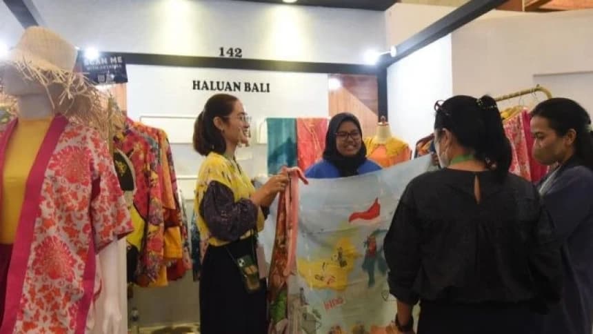 UMKM Unggulan Pertamina Ikuti Pameran Interior dan CRAFT 2023