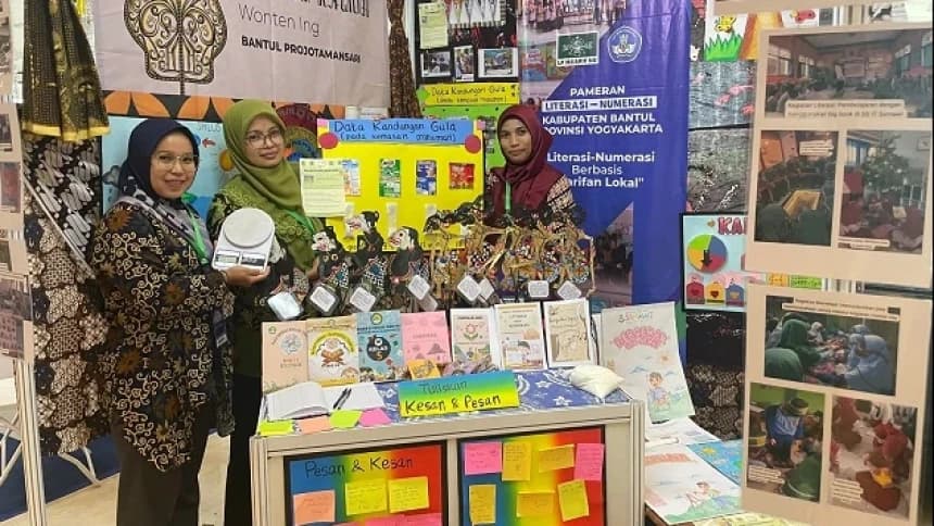 Papan Penyaji Data, Media Pengajaran Literasi Karya Kota Bantul