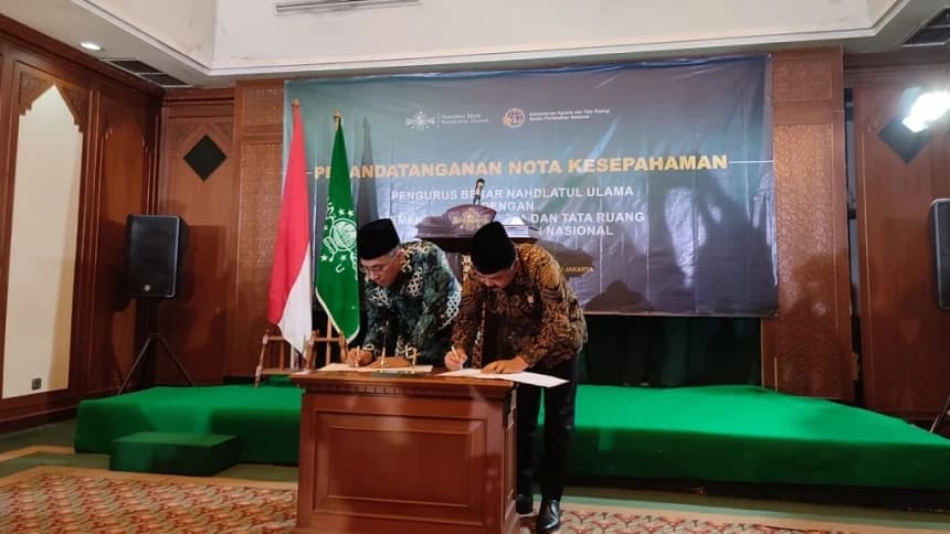 Menteri ATR/BPN Minta Jajarannya Segera Selesaikan Pertanahan Milik NU