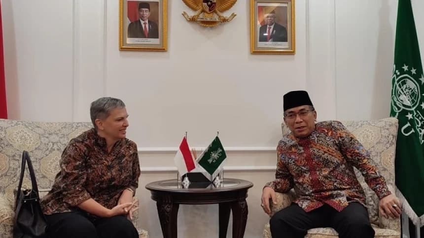 PBNU dan Dubes Australia Jajaki Kerja Sama dengan Pemerintah dan Komunitas di Negeri Kanguru