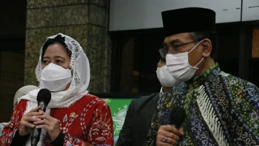 Puan Maharani Sowan PBNU, Gus Yahya: Kita Berbagi Tugas Pecahkan Masalah Rakyat