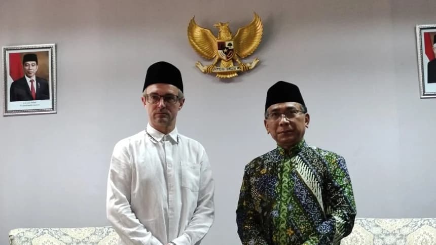 Terima Lawatan Dubes Ukraina, Ketum PBNU: Segera Hentikan Perang