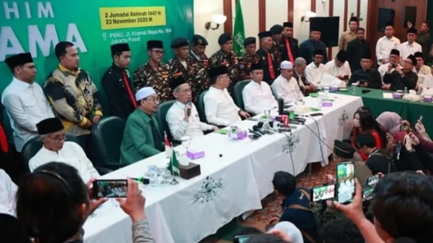 PBNU Gelar Silaturahim Alim Ulama, Para Kiai Sepuh Sepakat Masalah Organisasi Dikembalikan pada AD/ART