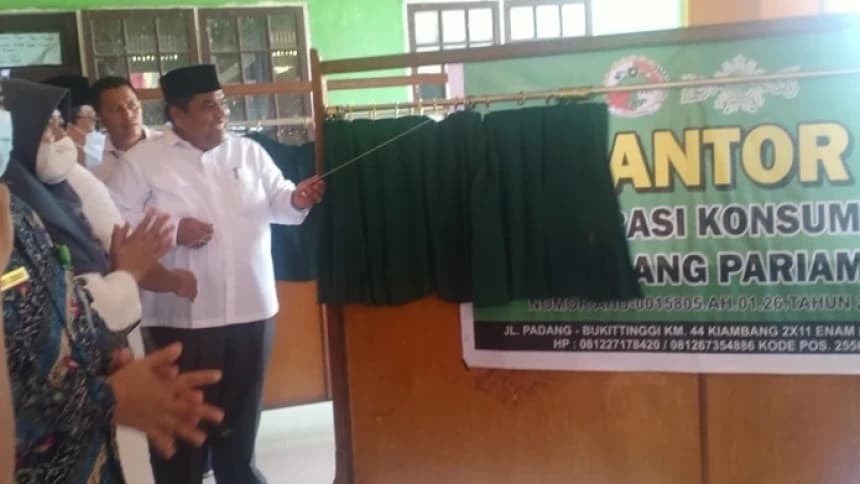 Bupati Padang Pariaman Luncurkan Koperasi NU