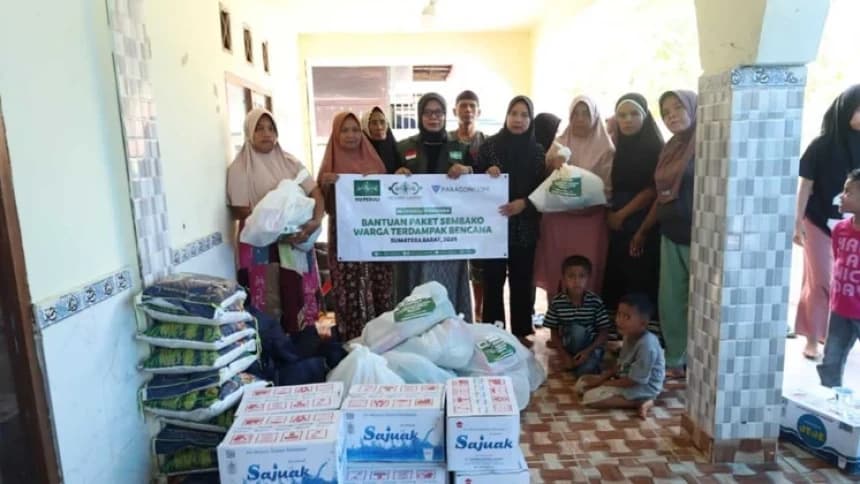 NU Peduli Bantu Warga Cacang Batu Solok yang Hingga Kini Masih Mengungsi di Mushala