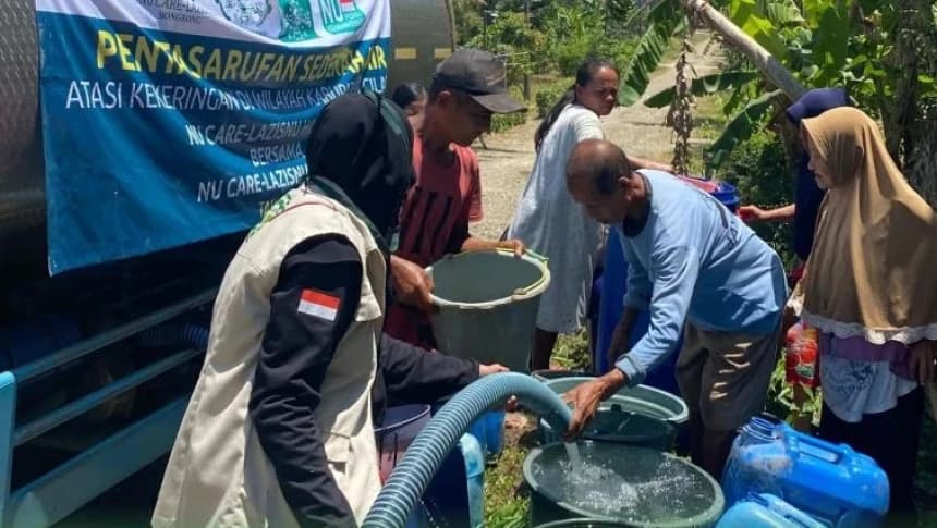 Total 663,6 Ribu Liter Air Bersih Disalurkan LAZISNU Cilacap Bantu Warga Terdampak Kekeringan dalam 26 Tahap