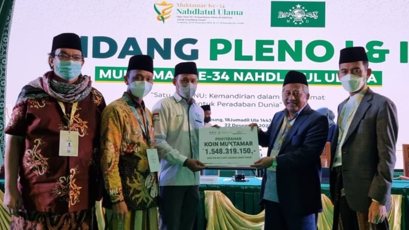 NU Jatim Setor Dana Koin Muktamar Rp2,9 Miliar