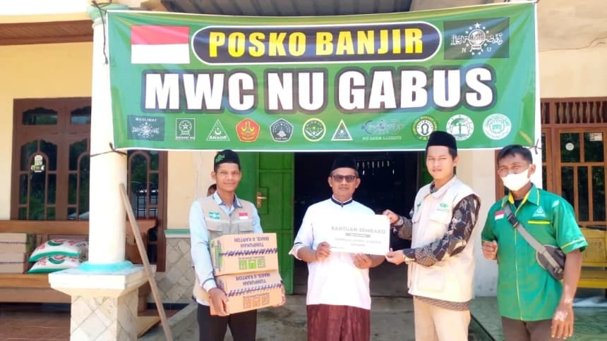 NU Peduli Pati Dirikan Posko dan Dapur Umum untuk Salurkan Bantuan kepada Warga Terdampak Banjir