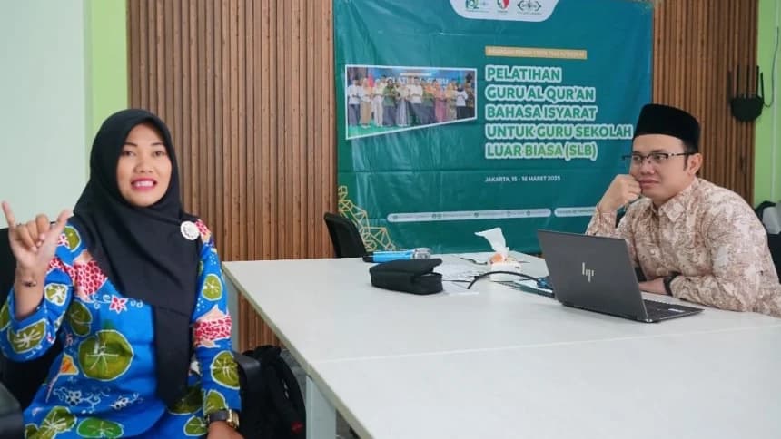 Pelatihan Guru Al-Qur’an Bahasa Isyarat NU Care-LAZISNU Perkuat Program Pendidikan Inklusif
