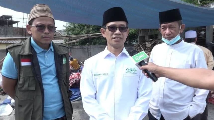 Tim NU Peduli Bencana Tinjau Lokasi Gempa Cianjur
