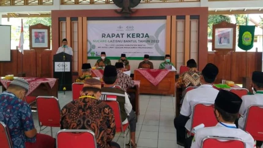 4,6 Miliar Rupiah Terhimpun NU Care-LAZISNU Bantul Sepanjang 2021