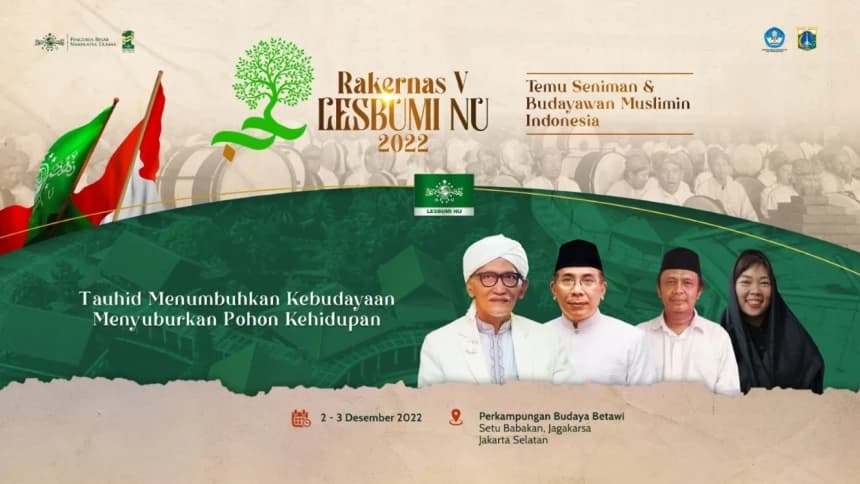 Rakernas Lesbumi NU Usung Tema Tauhid Kebudayaan Suburkan Pohon Kehidupan
