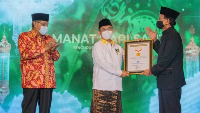 RMINU Pecahkan Rekor Dunia lewat Peringatan Hari Santri 2021
