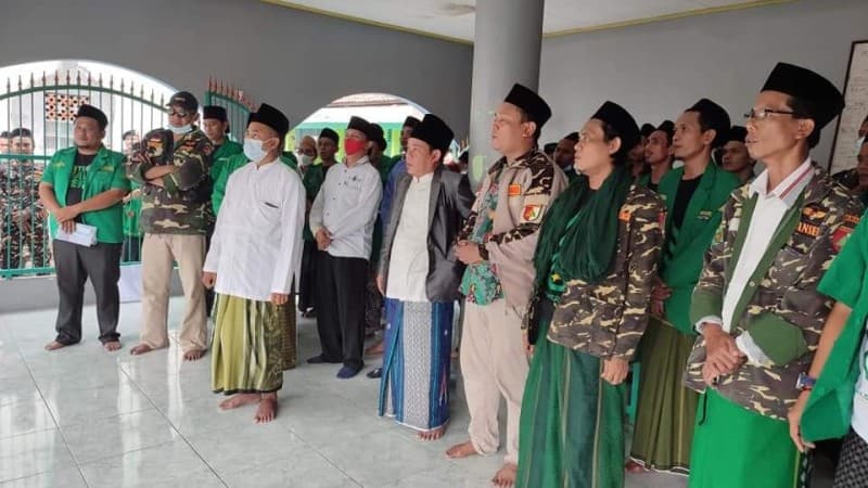 Kirab Santri GP Ansor Bekasi Ziarahi Sahabat KH Hasyim Asy'ari