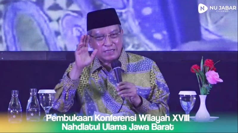 Buka Konferwil NU Jabar, Kiai Said Aqil Siroj Bicara Ketimpangan Ekonomi