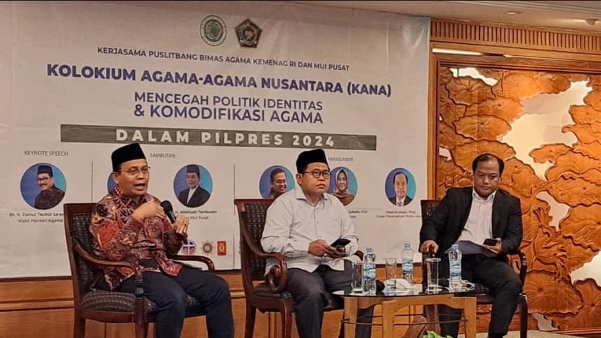 Majelis Agama Deklarasikan Tolak Politisasi Agama di Pemilu 2024