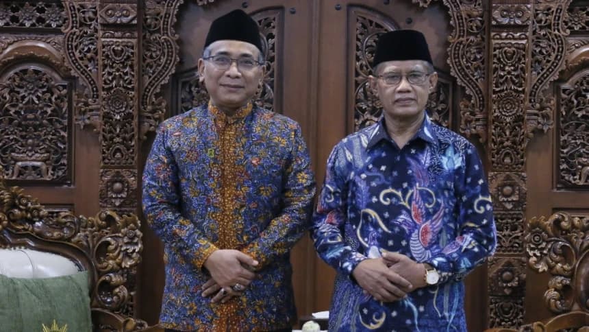 Sampaikan Selamat Harlah 1 Abad, Ketum PP Muhammadiyah Doakan NU Digdaya Lahir Batin