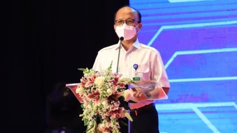 Sekjen Kemnaker Sampaikan Kemnaker Corpu Alat Stratgis Cetak SDM ASN Berkompeten