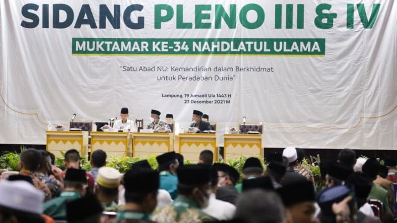 Muktamar NU Desak Pemerintah Indonesia Perjuangkan Perdamaian Dunia