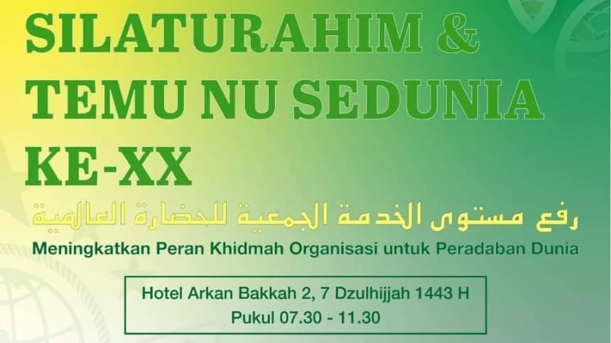 PCINU Arab Saudi Inisiasi Silaturahim NU Se-Dunia Ke-20 pada Musim Haji 2022