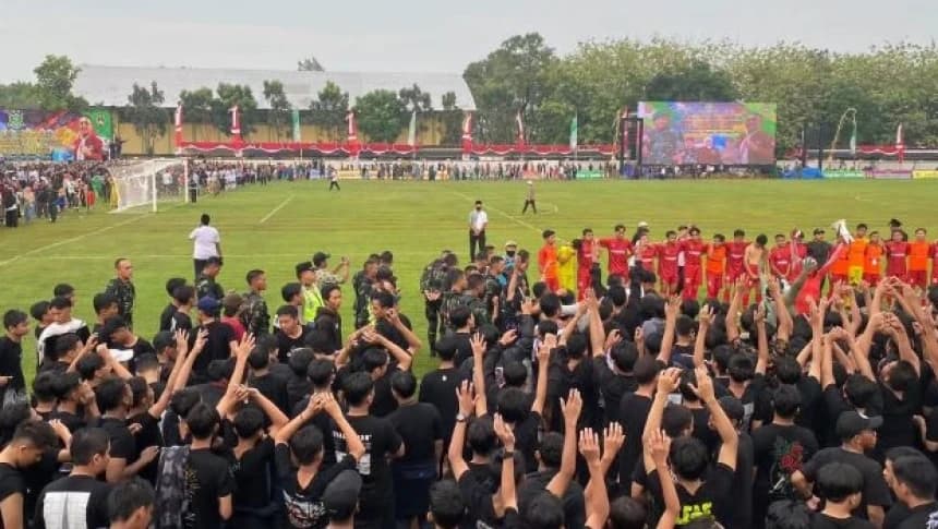 Jenderal Dudung Buka Liga Santri 2022, 1.511 Tim Sepak Bola Pesantren Berpartisipasi