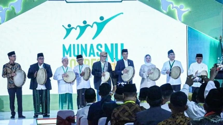 Rebana Biang, Alat Musik Khas Betawi yang Ditabuh sebagai Simbolis Pembukaan Munas dan Konbes NU 2023