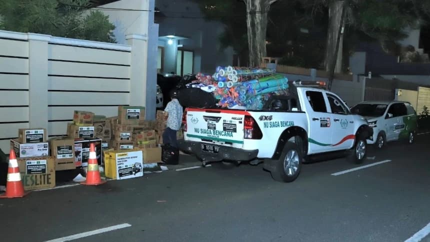 Tahap Kedua, Ratusan Juta Rupiah Disalurkan LAZISNU PBNU untuk Warga Cianjur