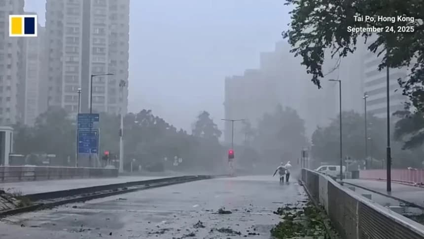 Topan Ragasa Badai Terkuat 2025 Landa Tiongkok Selatan