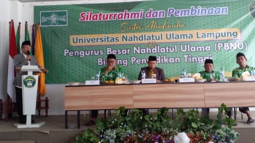 Kunjungi UNU Lampung, Pesan Ketua PBNU: Perkuat Kerja Sama dan Kemitraan