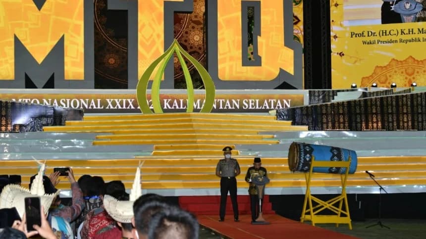 Wapres Kiai Ma’ruf: MTQ Harus Jadi Sarana Tingkatkan Kesadaran Beragama