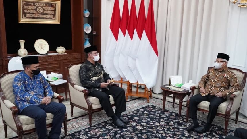 Audiensi dengan Wapres, LPTNU Jelaskan 3 Poin Strategis Bahasan Rakernas