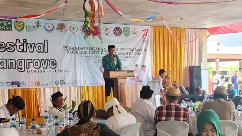 Ketua PWNU Jabar Dukung Pelestarian Mangrove di Pelabuhan Patimban