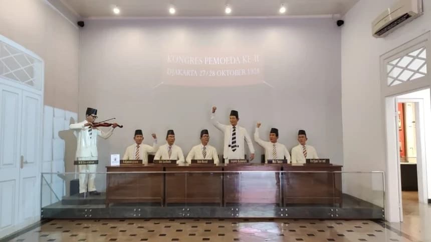 Peringati Momen 28 Oktober, Pengunjung Padati Museum Sumpah Pemuda