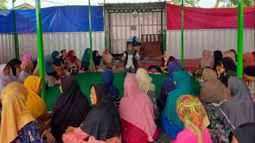 Bersama LKK PBNU, NU Peduli Beri Pendampingan Psikososial untuk Korban Gempa Cianjur