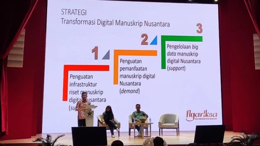 Prof Oman Sampaikan 3 Strategi Transformasi Digital Manuskrip Nusantara