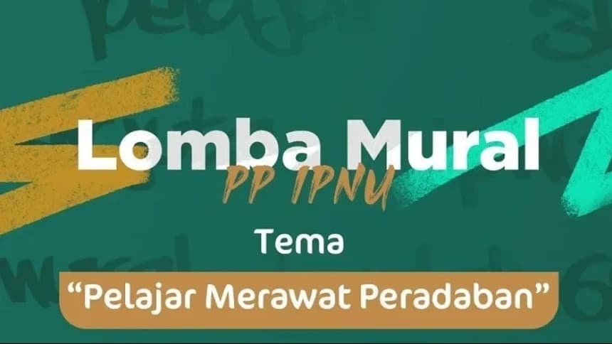 PP IPNU Gelar Lomba Mural Berhadiah Jutaan Rupiah, Ini Ketentuannya