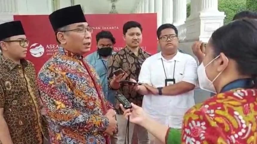 Ketum PBNU Temui Presiden Jokowi di Istana, Laporkan Perhelatan 1 Abad NU dan Tindak Lanjut R20