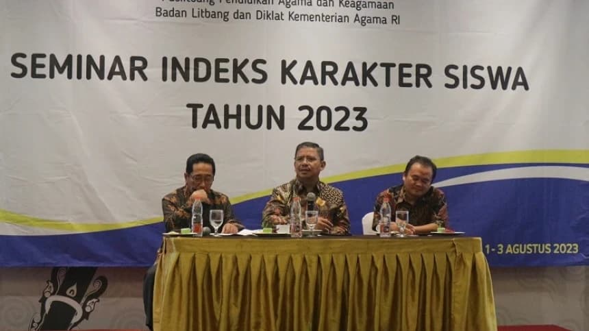 Kemenag Seminarkan Hasil Penelitian Indeks Karakter Siswa 2023