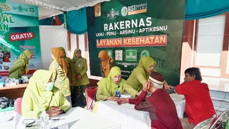 Tindak Lanjut Rakernas, Lembaga Kesehatan PBNU Bersama RMI Rintis Program Pesantren Sehat