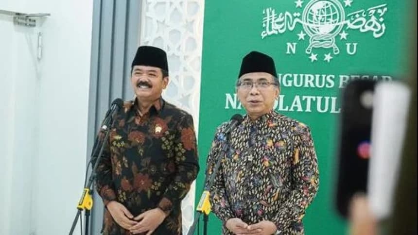 Menkopolhukam: NU Berperan Besar Jaga Situasi Kondusif Selepas Pemilu