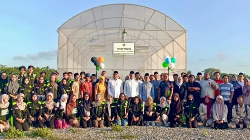 UMNU Kebumen Resmikan Greenhouse Modern untuk Penguatan Praktik Mahasiswa