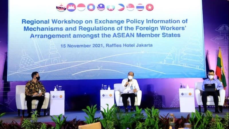 Bahas Pengaturan Tenaga Kerja Asing, Kemnaker Gelar Workshop Regional ASEAN